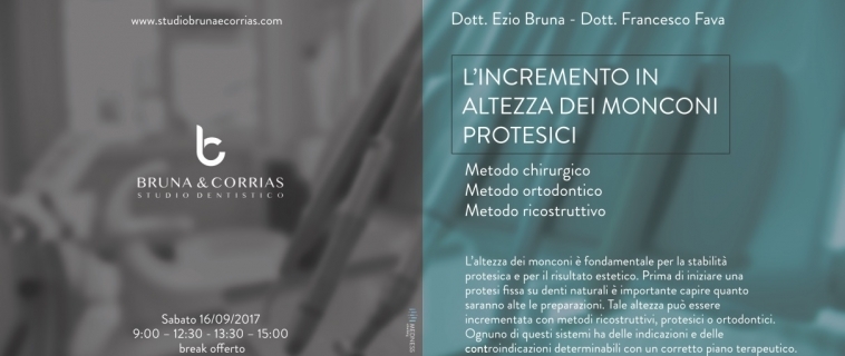 L’incremento in altezza dei monconi protesici